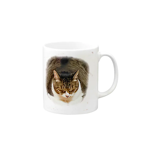 「ツンデブ猫」ラテさんグッズ Mug