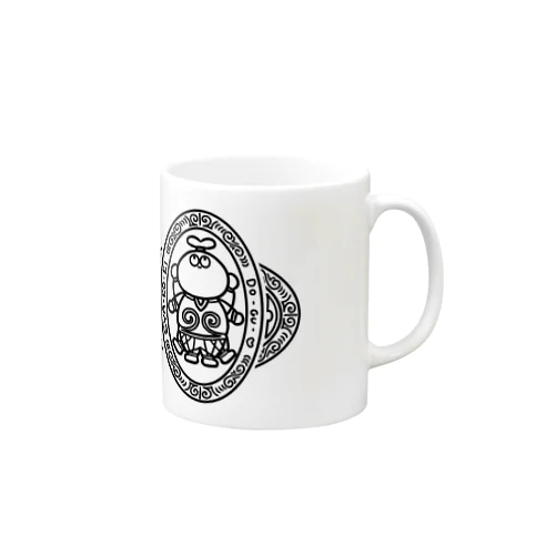 ウィトルウィウス的遮光器土偶 Mug