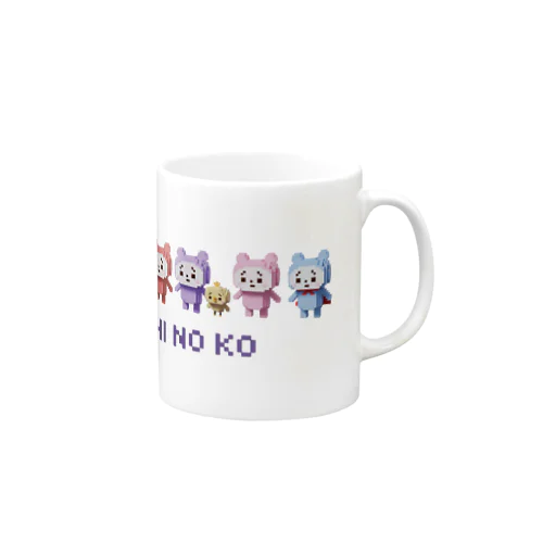 ドットの子 Mug