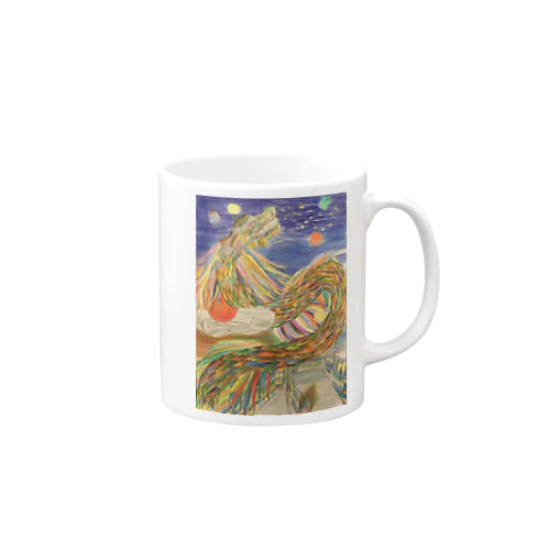 オリジナルの龍　ver.4 Mug