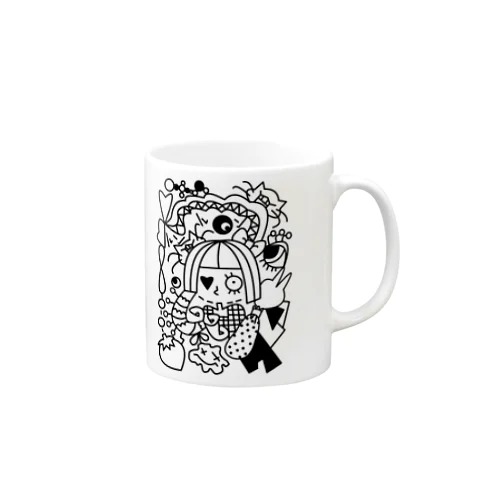 みッくス〜不思議シリーズ〜モノクロ❷ Mug