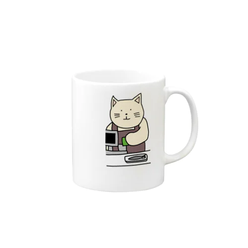 レジねこ Mug