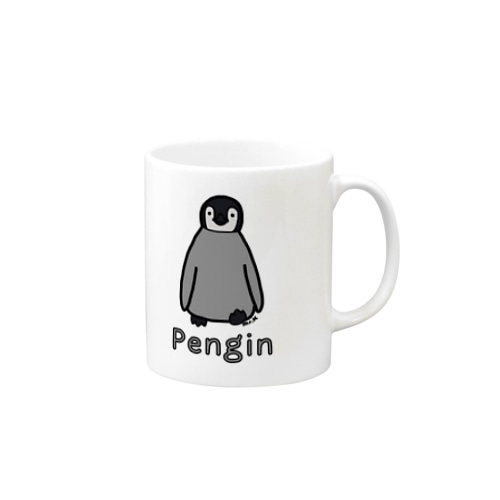 Pengin (ペンギン) 色デザイン Mug