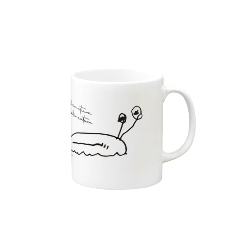 ナメクジくん／モノトーンシリーズ Mug