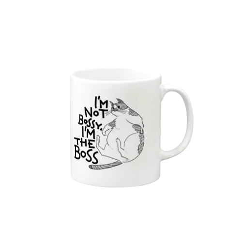 BOSS猫 Mug