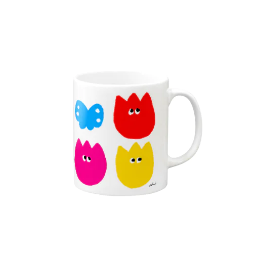 💙❤️💕💛 チームスプリング Mug