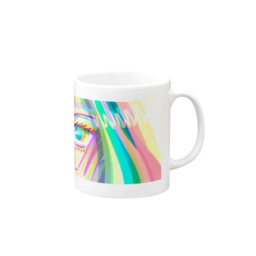 ＜●＞＜●＞ Mug