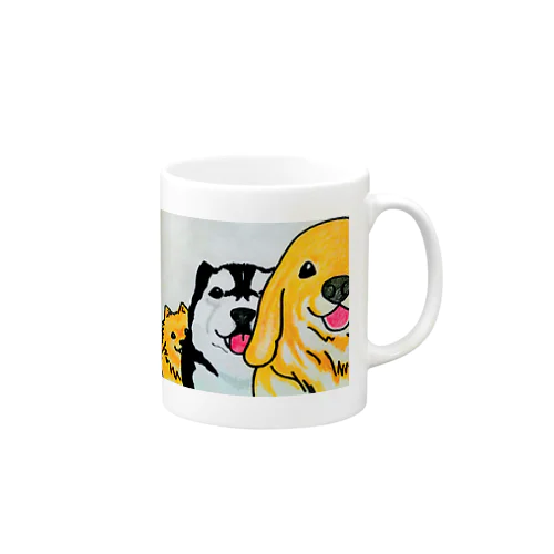 ワンワン Mug