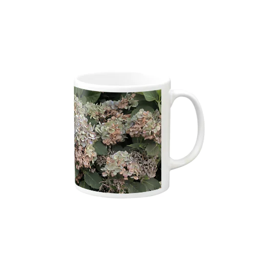 紫陽花 Mug
