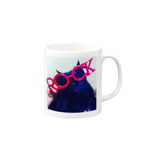 ロックキャット Mug