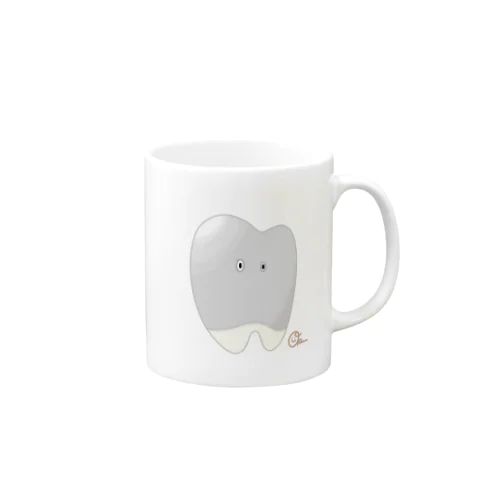 銀のカブせもの Mug