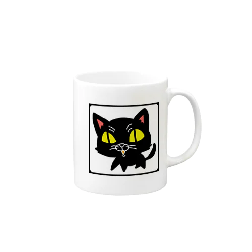 にゃん吉ニャ。(フチあり) Mug