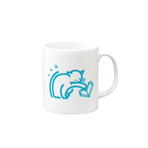 日本式双晶つんつんネコちゃーん Mug