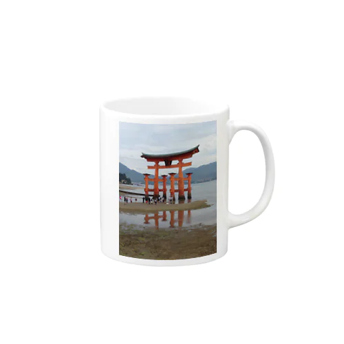 厳島神社 Mug