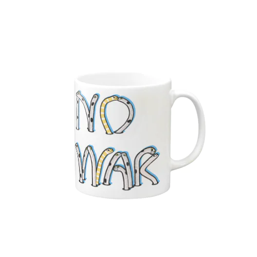 身をもって反戦を訴えるチンアナゴたち Mug