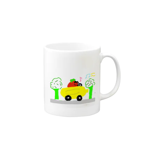 野菜のドライブ Mug