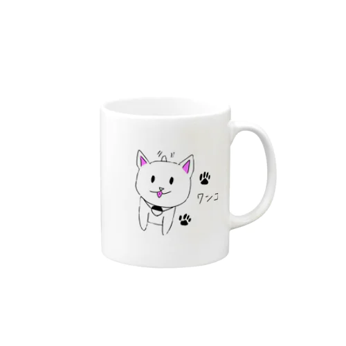 犬のワンコくん Mug