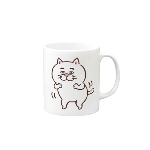 踊るにゃんこ Mug