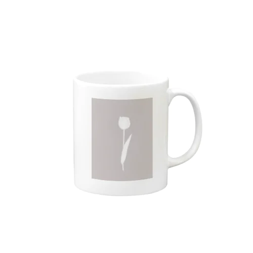 Tulip silhouette Mug