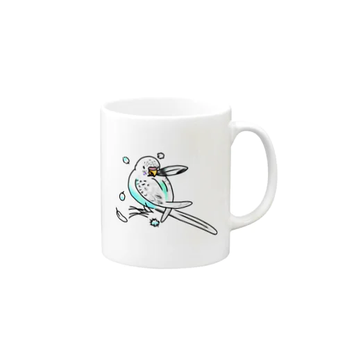 換羽なセキセイインコさん Mug