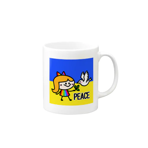 PEACE マグカップ