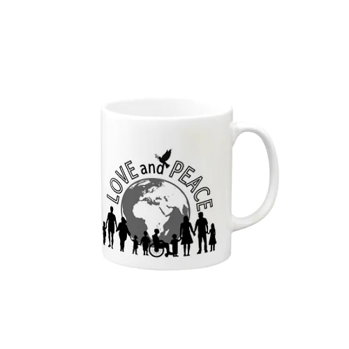 LOVE and PEACE Mug