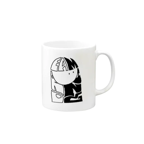 dreaming girl Mug