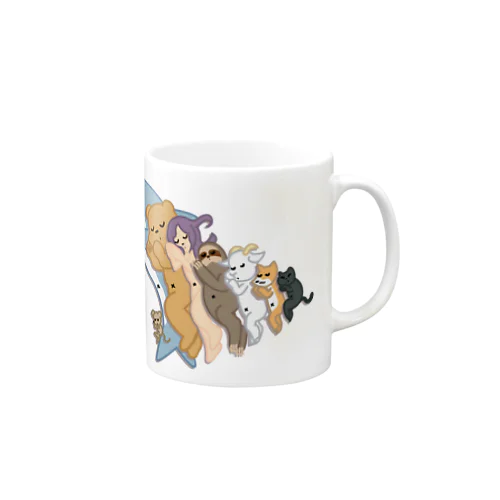 お昼寝アニマルズ Mug