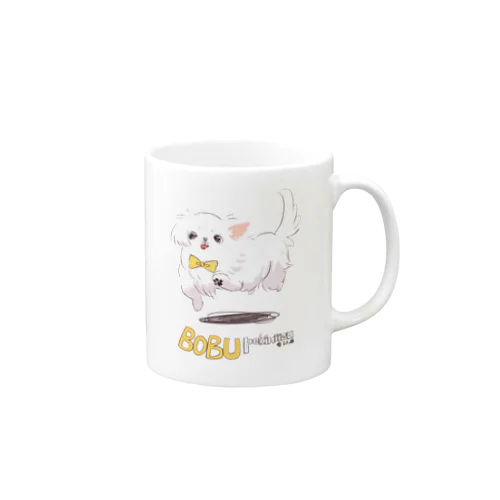 ペキニーズのぼぶちゃ：アニメチック Mug