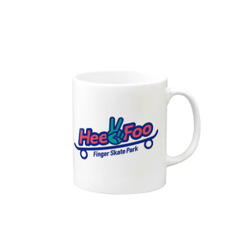 Hee-Foo / Finger Skate Park Mug