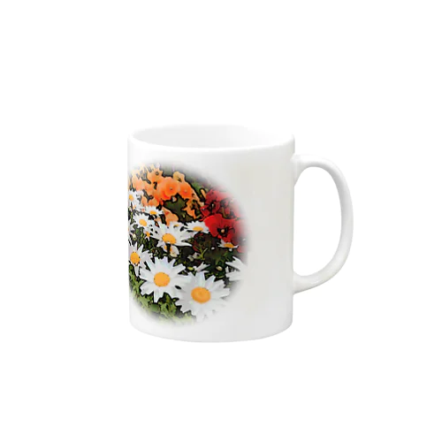 Flower Garden 丸枠ver. Mug