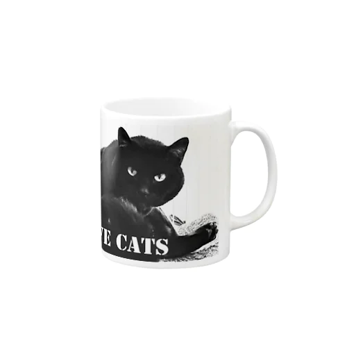 LOVE CATS Cpain マグカップ