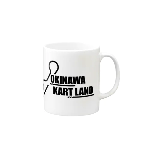沖縄カートランド　マグカップ(右利き用) マグカップ