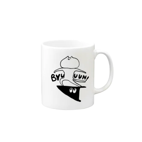 \ BYUUUN! / 空飛ぶ忍者スリスリくん！ Mug