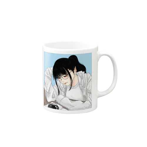 メガネ Mug