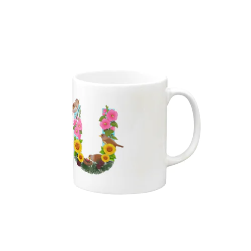 "U for Ukraine"　ウクライナ支援 Mug