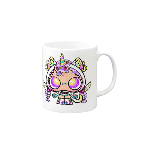 ねこかぶりちゃん☆MAGICAL UNICORN Mug