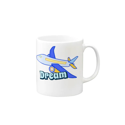 DREAM ブルー マグカップ