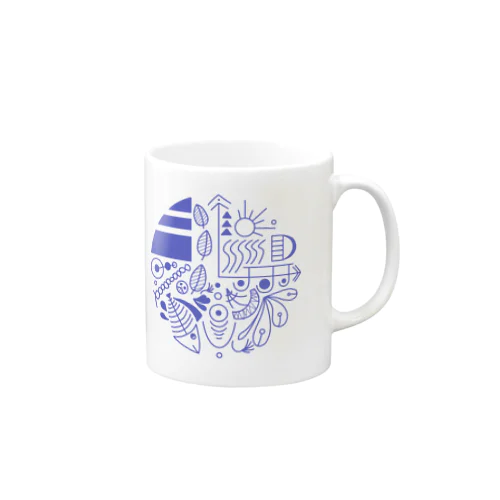 でぃすかばーぱーぷる Mug