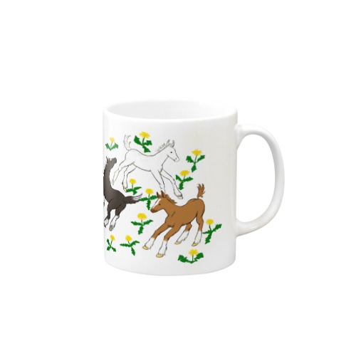 春の野原 Mug