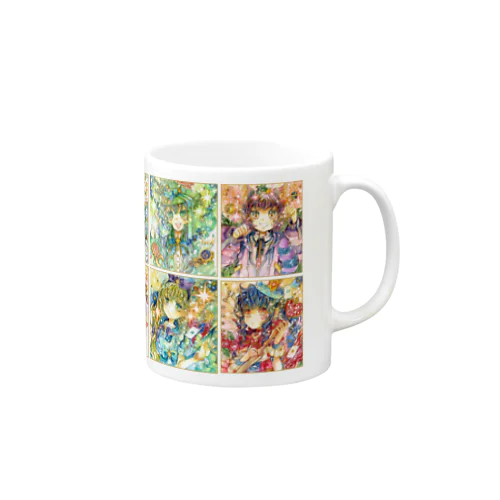 星宙の国のアリス（集合） Mug