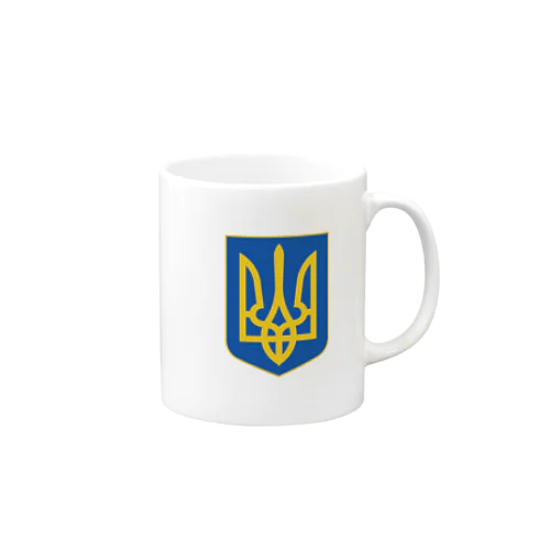 国章　ウクライナ マグカップ