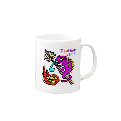 フェザースティック【Feather stick】 Mug