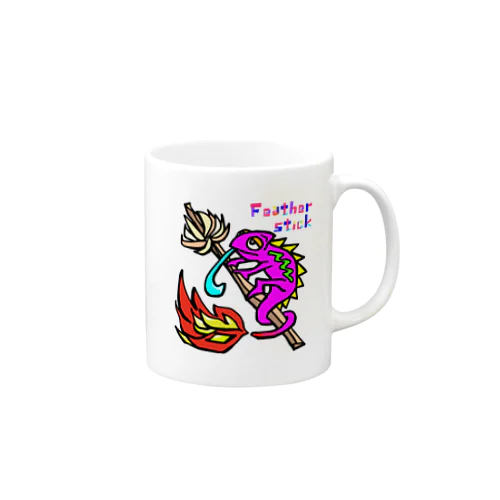 フェザースティック【Feather stick】 Mug