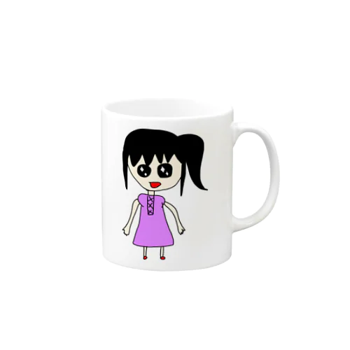 幼稚園児が描いたような絵 Mug