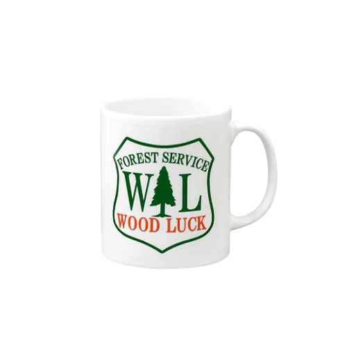 WOOD LUCK Mug