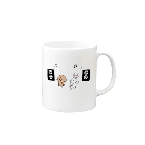 うさいぬダンス Mug