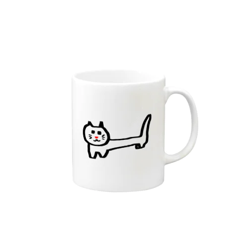 プーちゃんの手描きネコ Mug