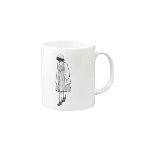 日常ファッション Mug