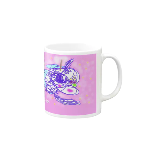 ユニコーン　de　カラーセラピー（ピンク） Mug